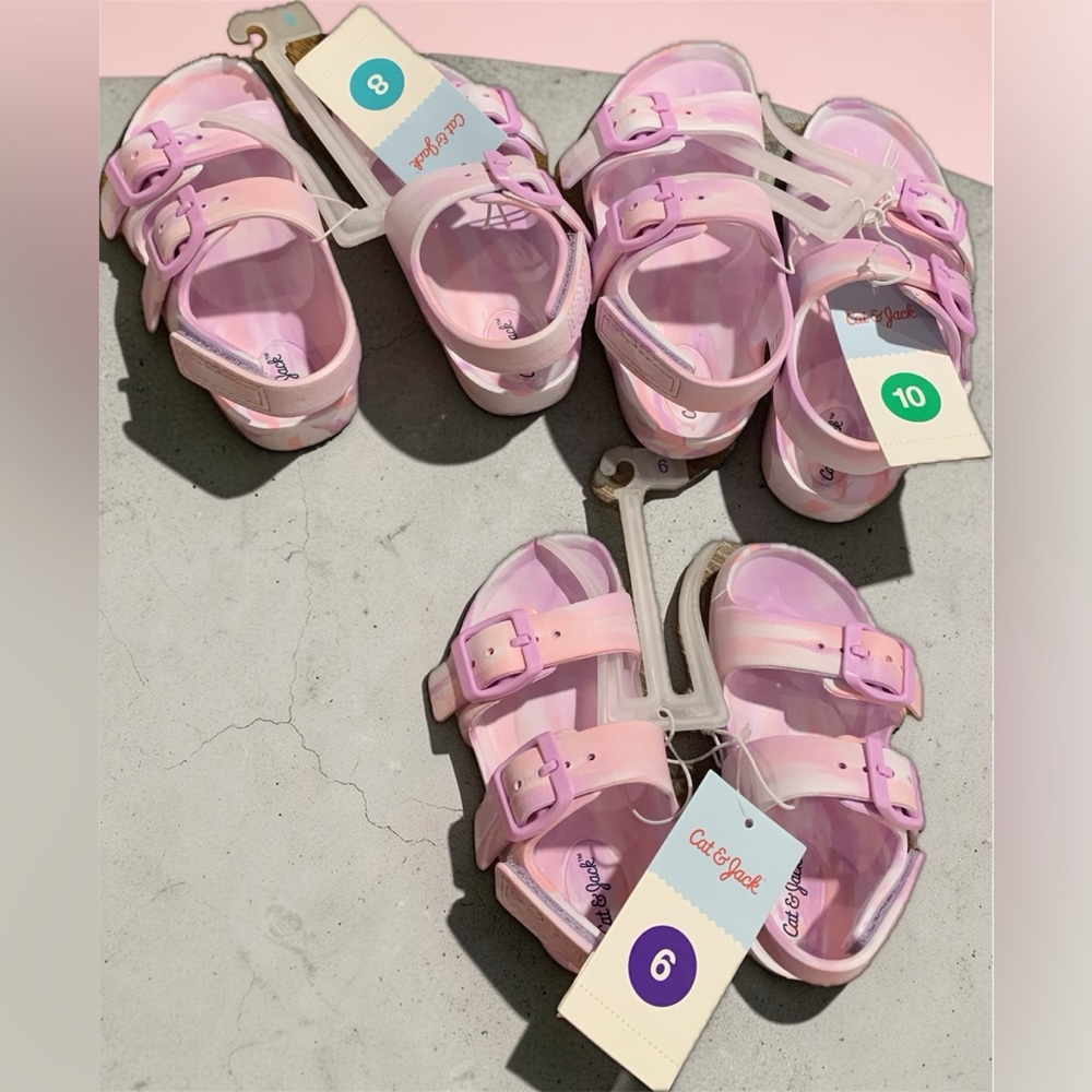 Buy 1 get one 50% off kids shoes
Cat & Jack Light Pink Kids Sandals
